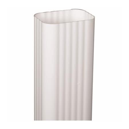 Amerimax Home Products 2x3 White Downspout M0593